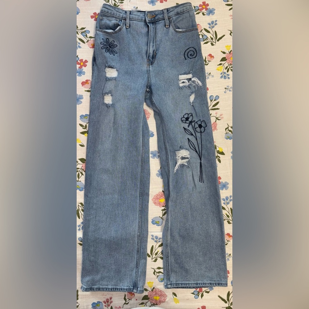Hollister Ultra High-Rise Dad Jeans Size 0S